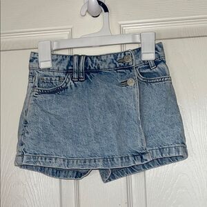 Kids Gap denim skort size 7